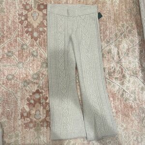 Wild Fable Light Gray Knit Pants